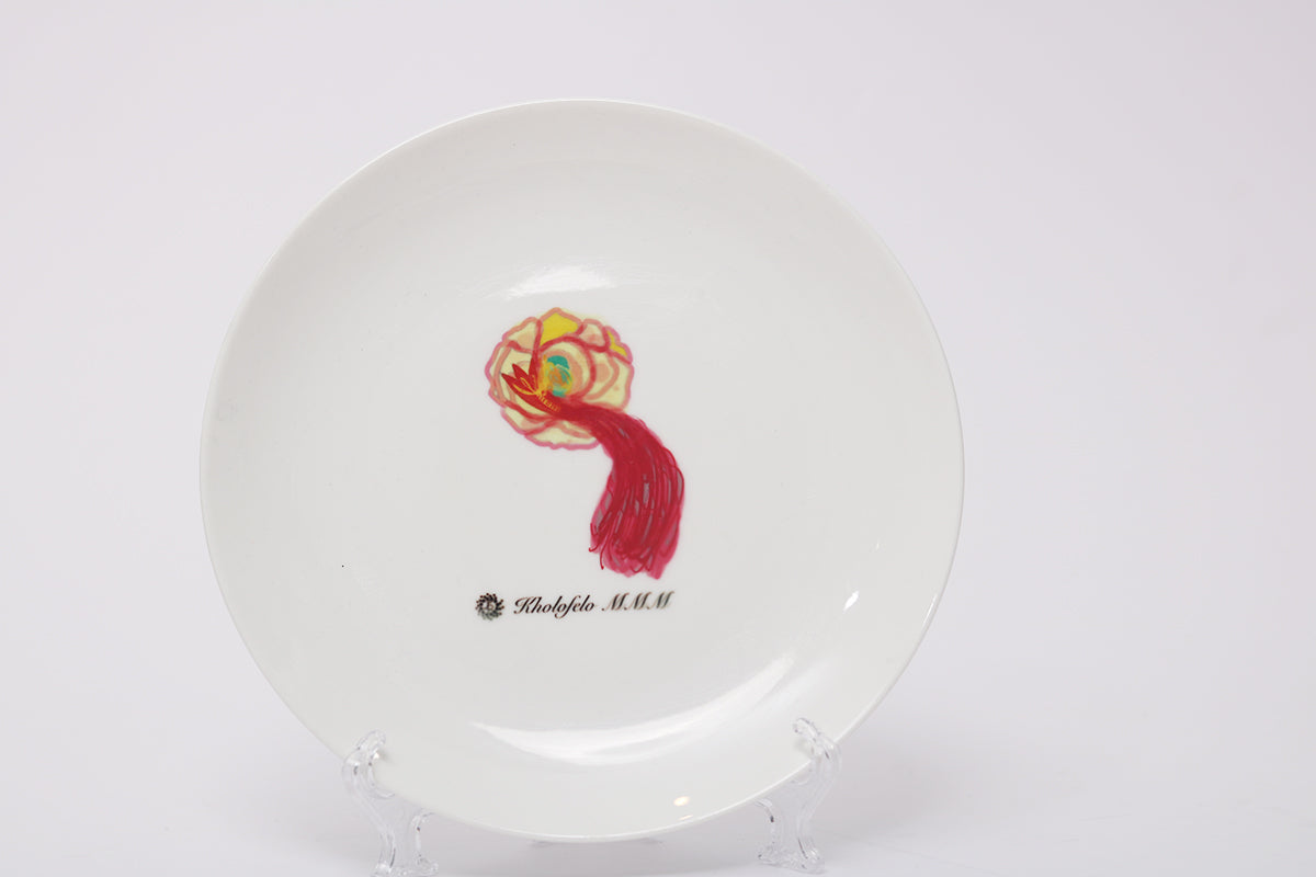 Flora - White Moon Side Plate - Set of 4
