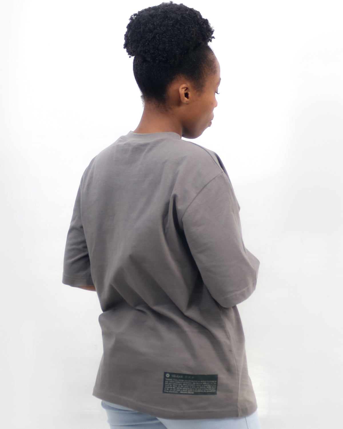 Blue Ball (pocket size print) Unisex Oversized T-shirt