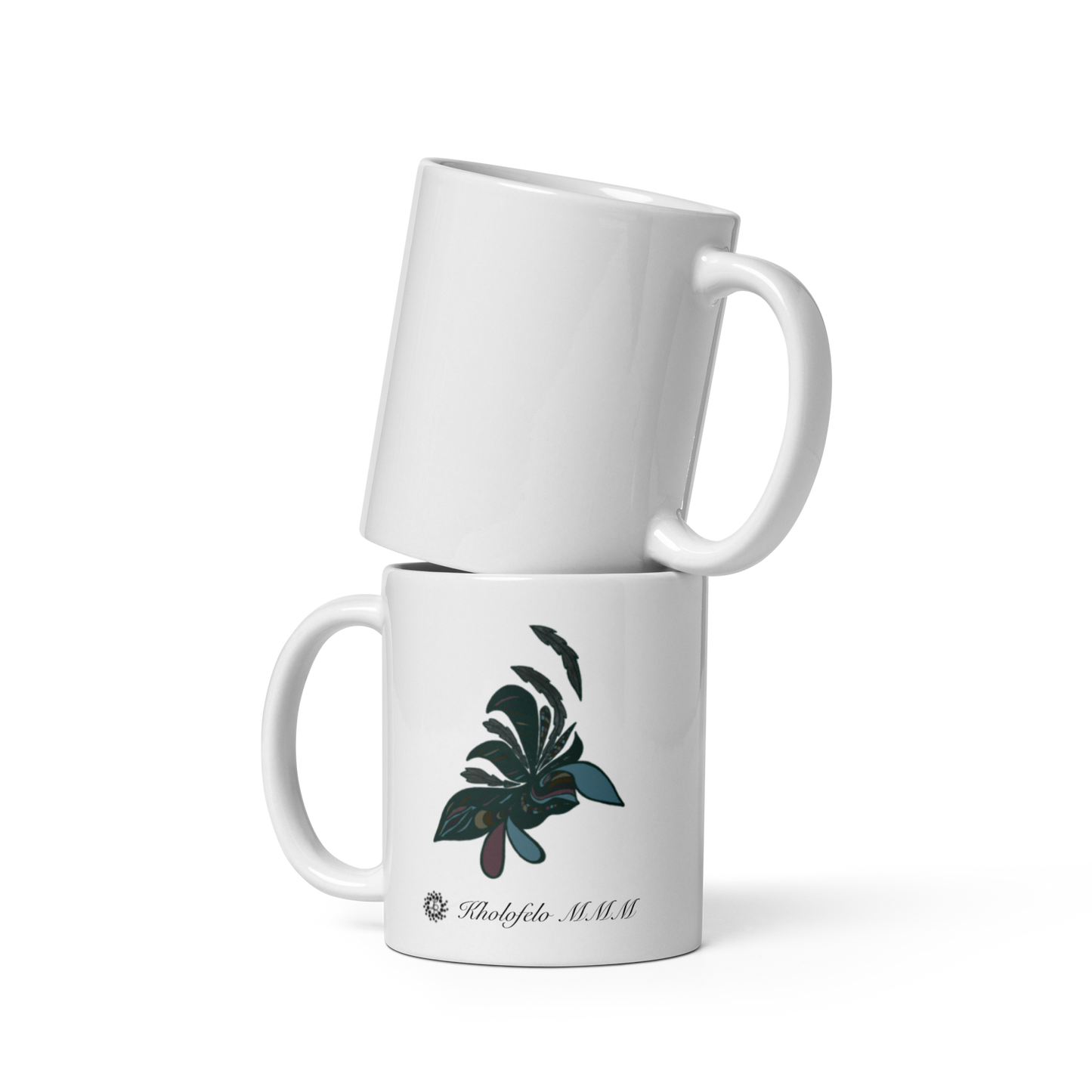 Green Impedia - White Glossy (Standard) Mug - Set of 4