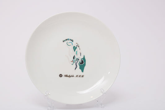 Blue Breeze - White Moon Side Plate
