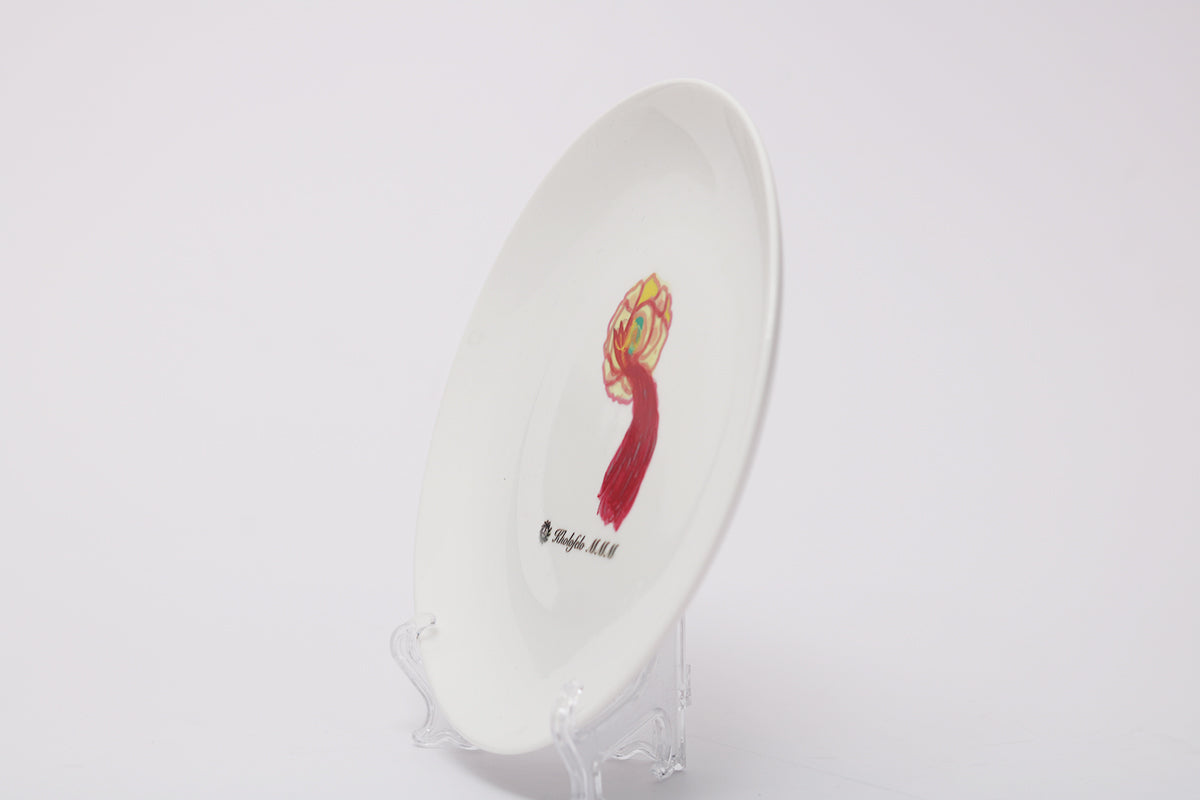 Flora - White Moon Side Plate - Set of 4