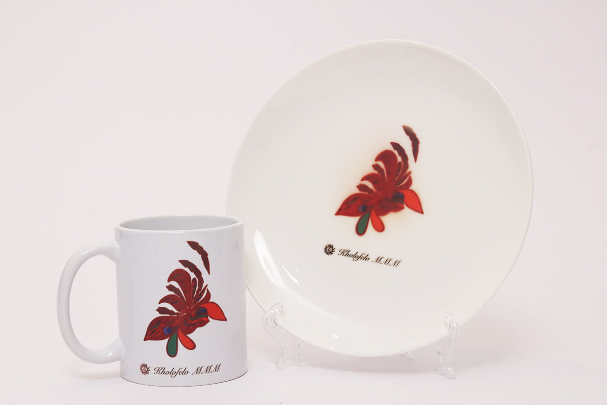 Impedia - White Moon Side Plate - Set of 4