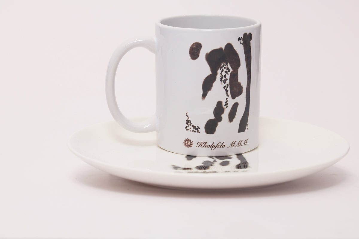 Black Clan - White Moon Side Plate - Set of 6