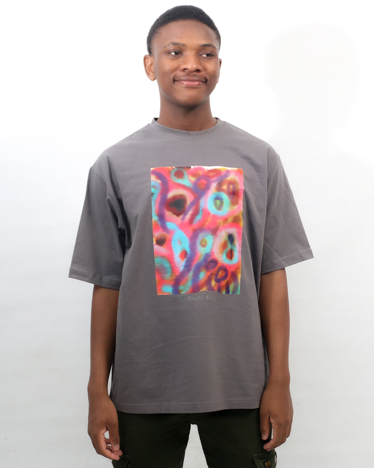 Synergism (A4 print) Unisex Oversized T-shirt