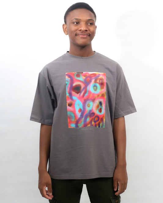Synergism (A4 print) Unisex Oversized T-shirt
