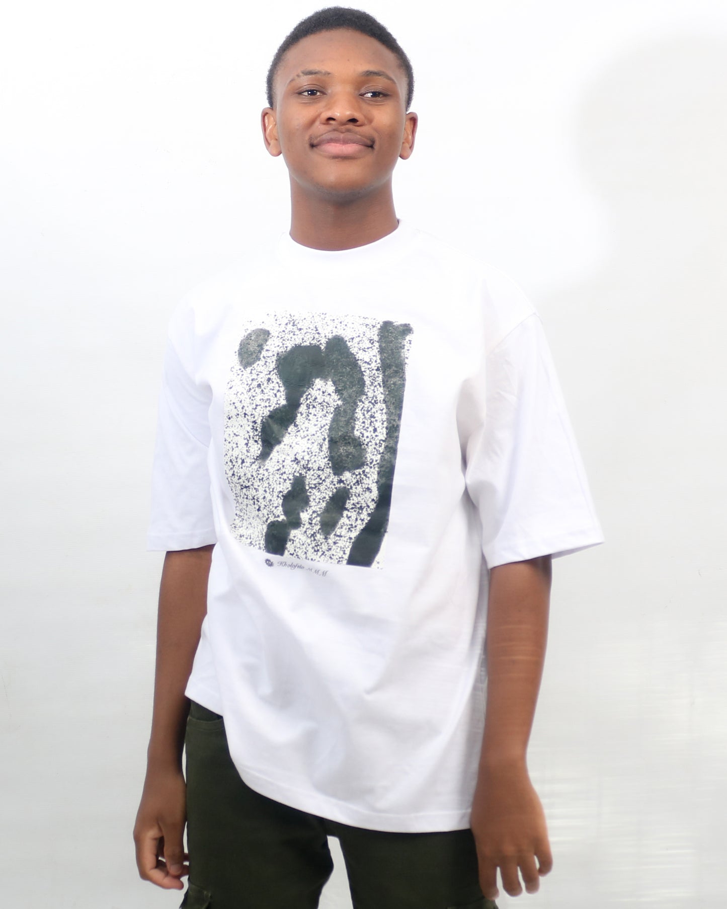 Black Clan (A4 print) Unisex Oversized T-shirt