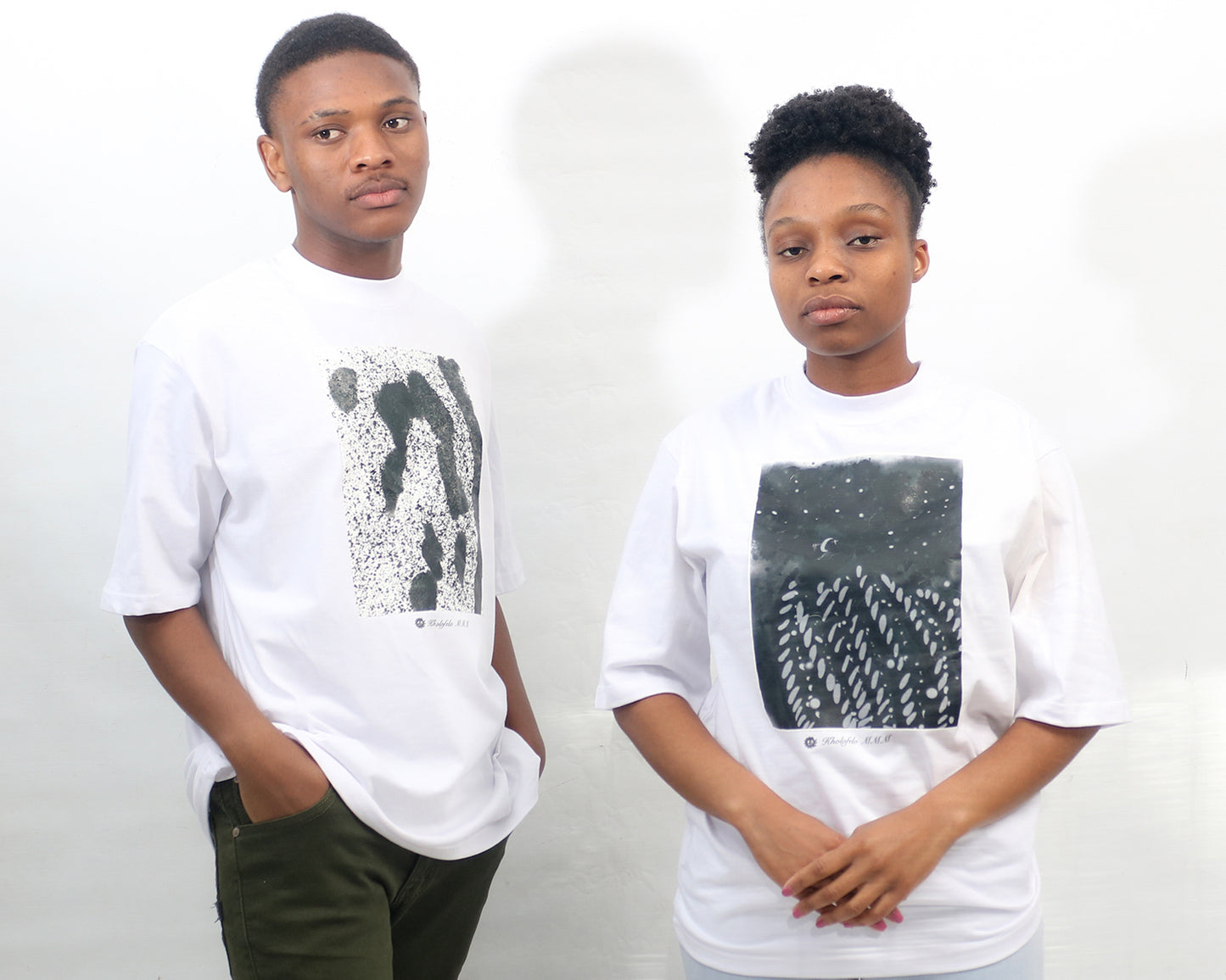 Black Clan (A4 print) Unisex Oversized T-shirt