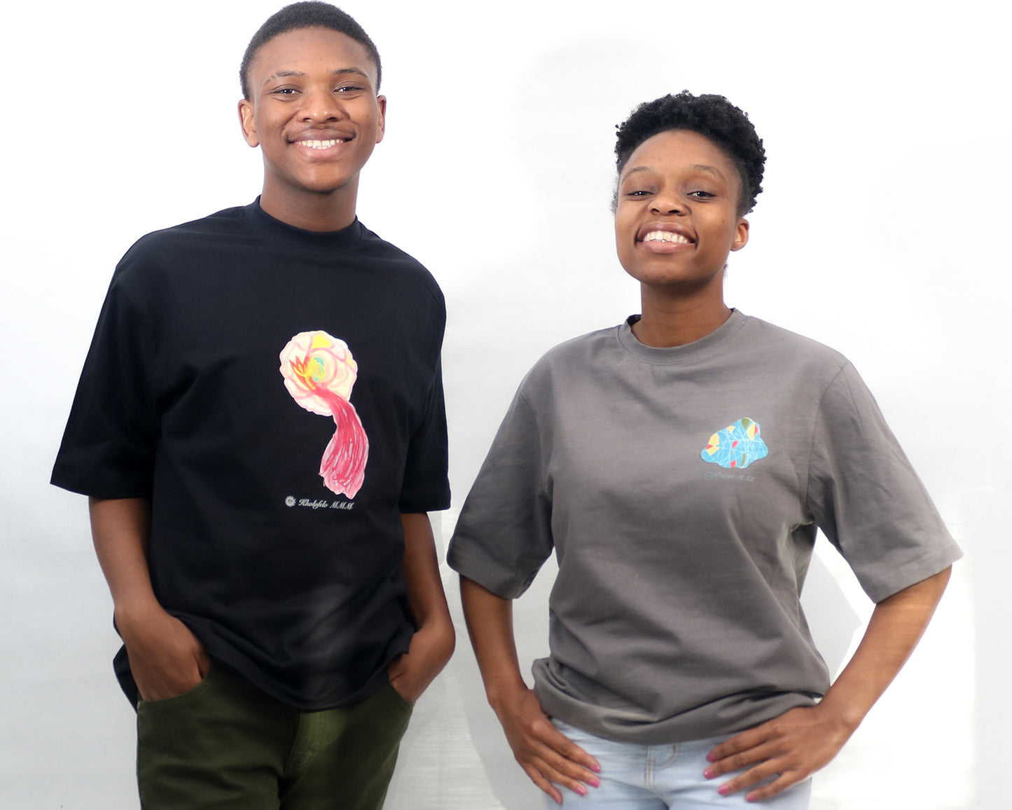 Flora (A5 print) Unisex Oversized T-shirt