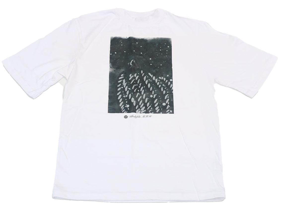 Black Shimmer (A4 print) Unisex Oversized T-shirt