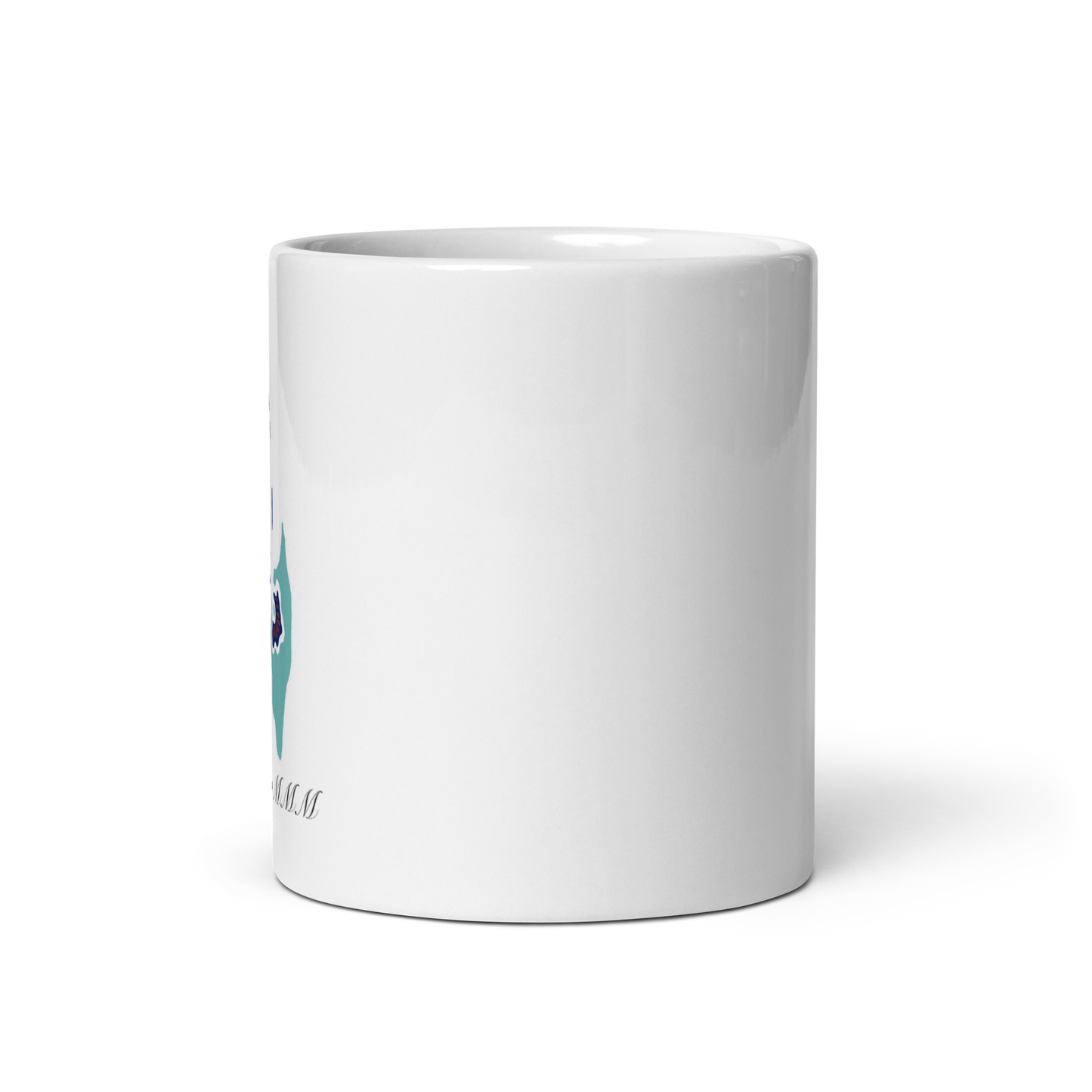 Blue Breeze - White Glossy (Standard) Mug