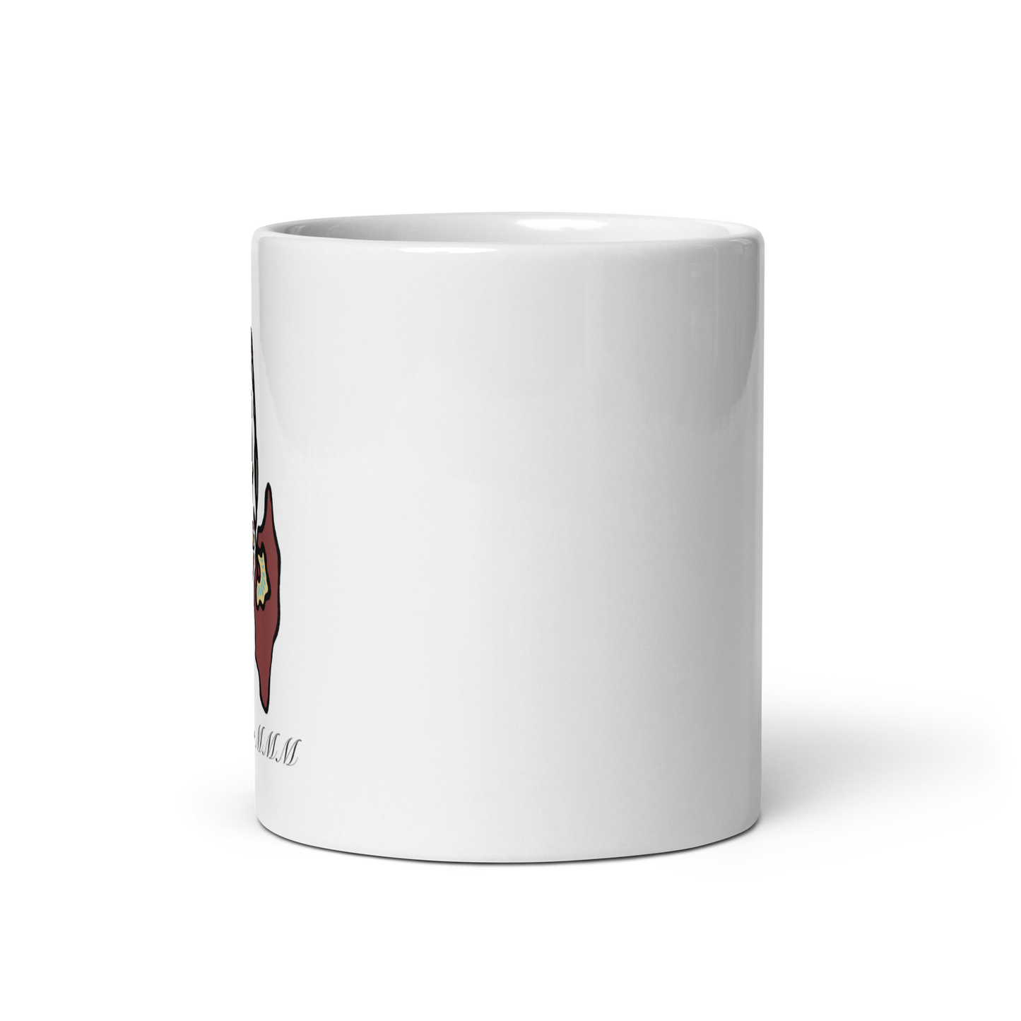 Brown Breeze - White Glossy (Standard) Mug - Set of 4