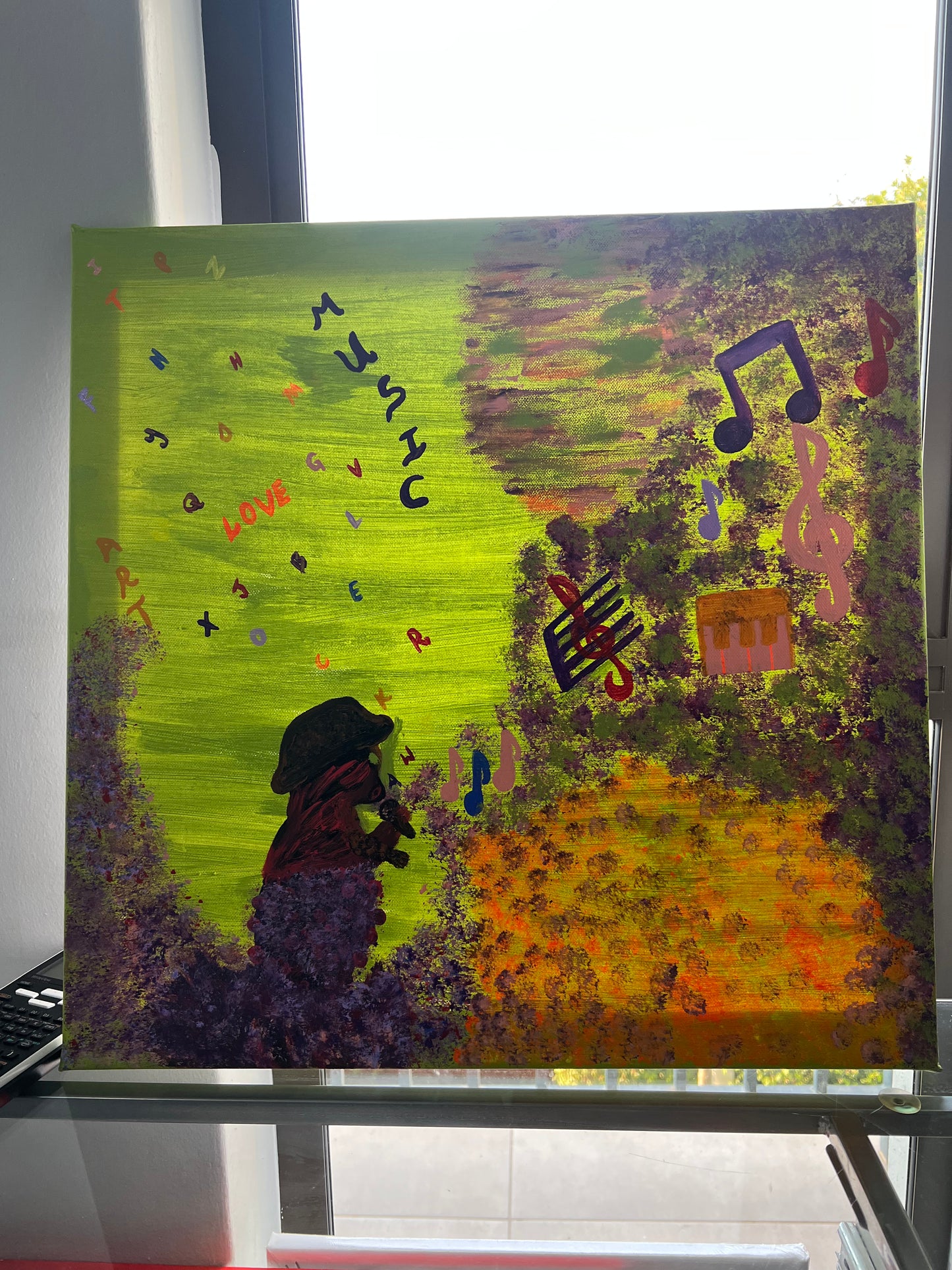 Custom Made Painting, Acrylic Artwork, Canvas