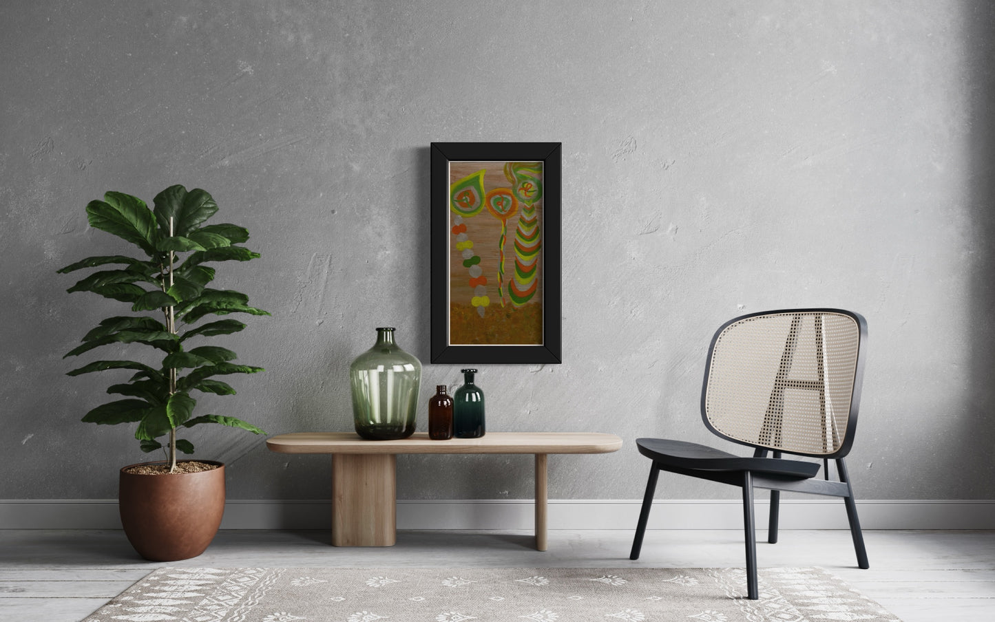 Custom Made Painting, Acrylic Artwork, Canvas