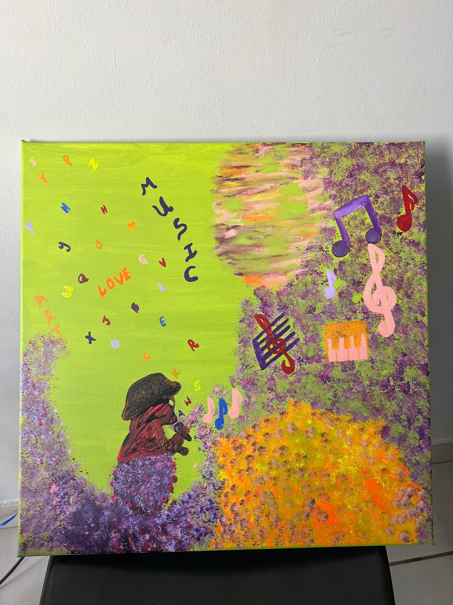 Custom Made Painting, Acrylic Artwork, Canvas