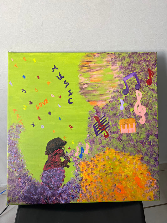 Custom Made Painting, Acrylic Artwork, Canvas