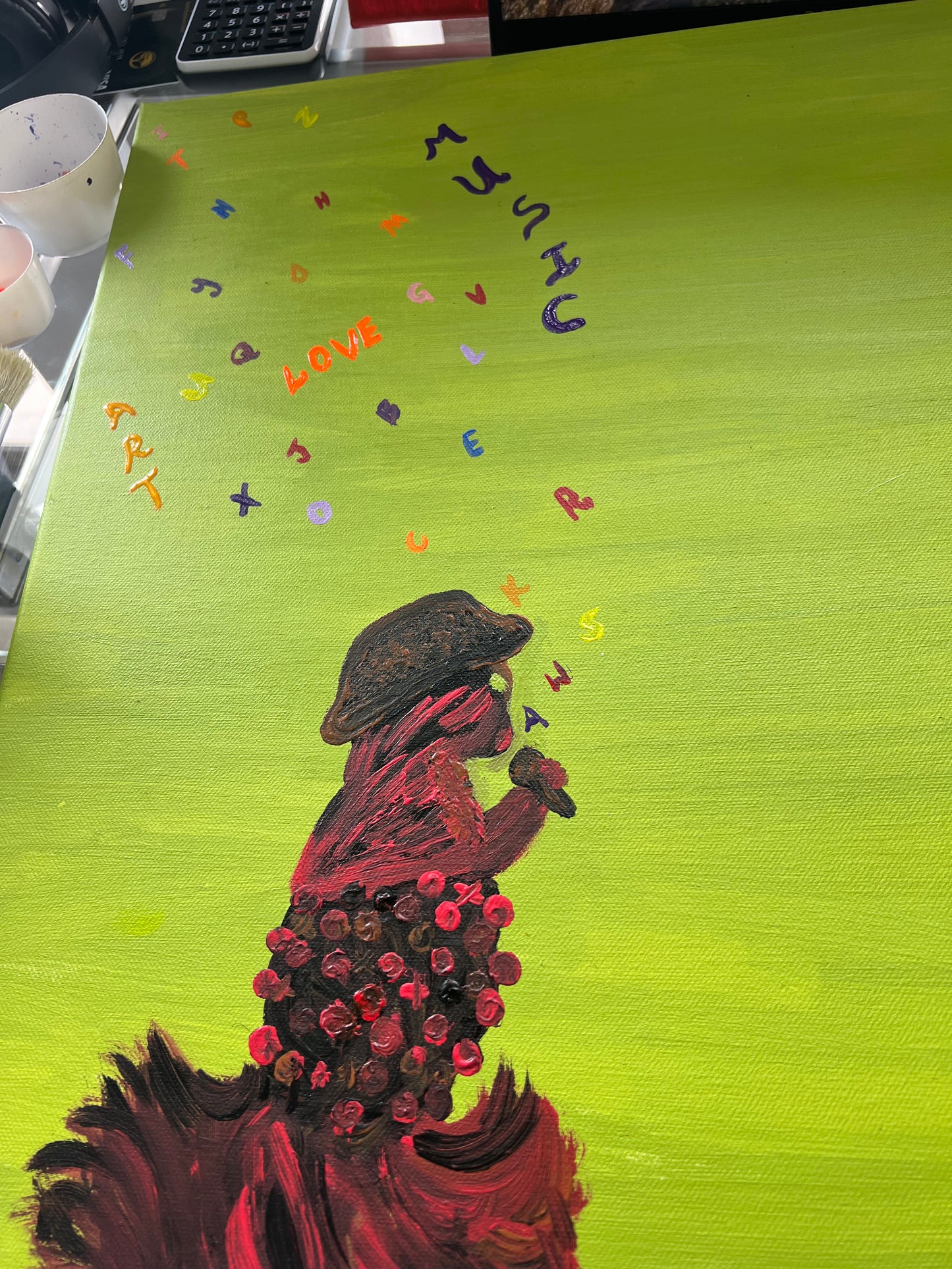 Custom Made Painting, Acrylic Artwork, Canvas