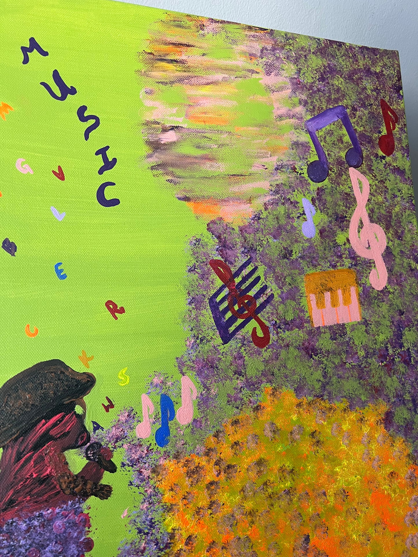 Custom Made Painting, Acrylic Artwork, Canvas