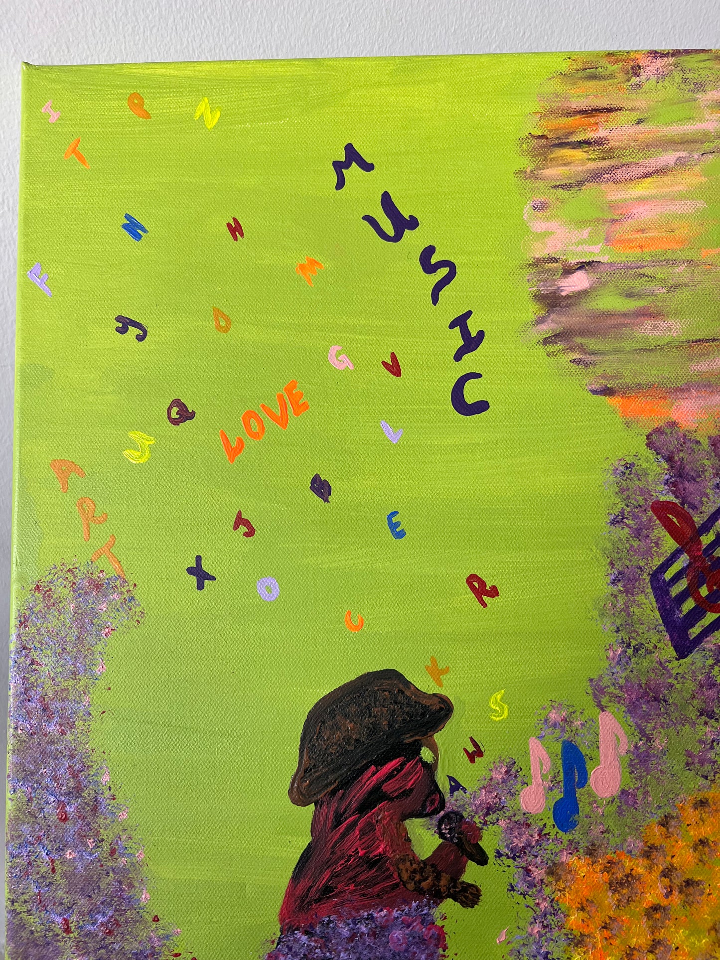 Custom Made Painting, Acrylic Artwork, Canvas